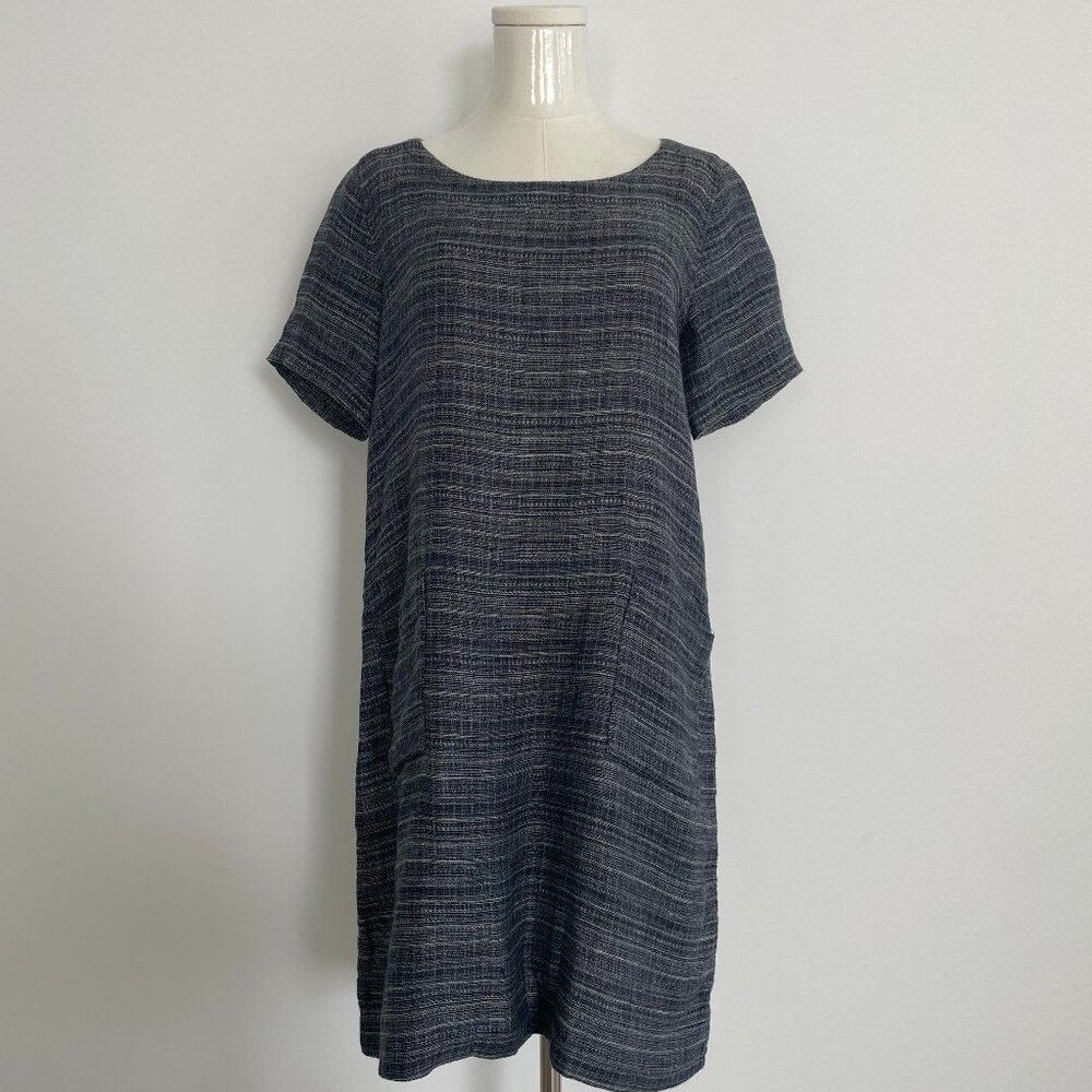 Eileen Fisher Petite Organic Linen Dress